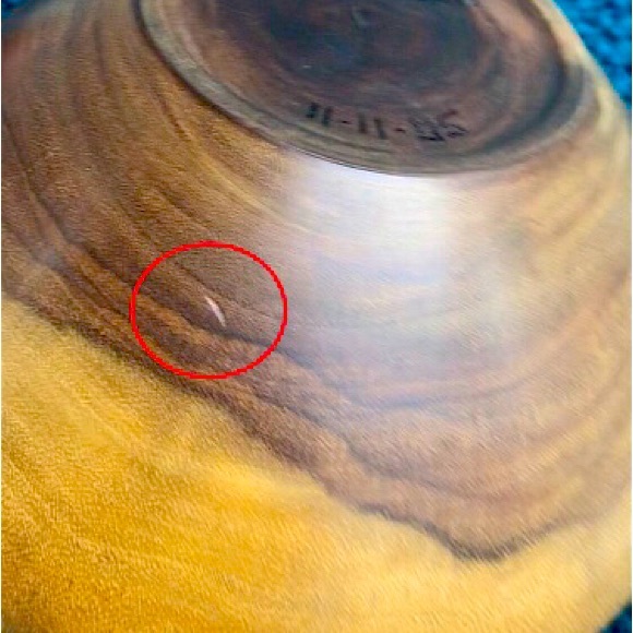 Handmade Cherry Wood Bowl - Picture 14 of 16